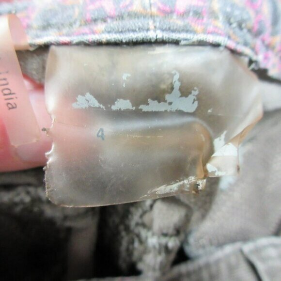 athleta womens solid gray skinny Dipper stretch corduroy hiking pants 4x30 EUC - Picture 4 of 7